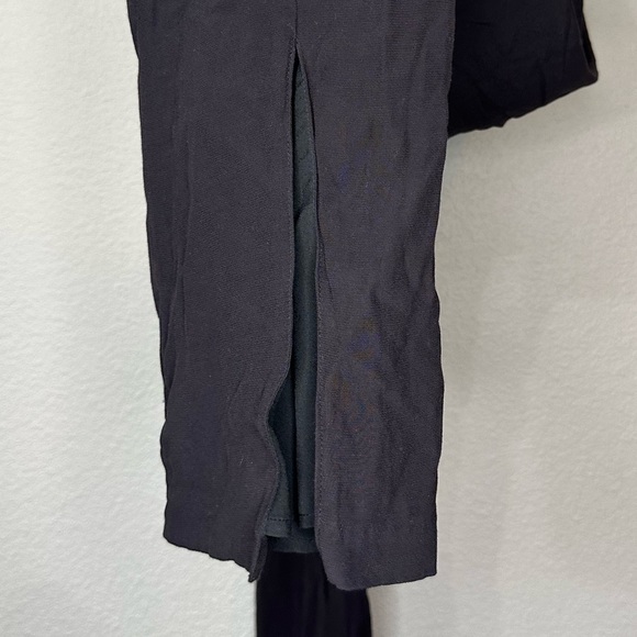 Lovers & Friends Yasmeen Trouser Split Hem Black Pants Size XS - Picture 4 of 7